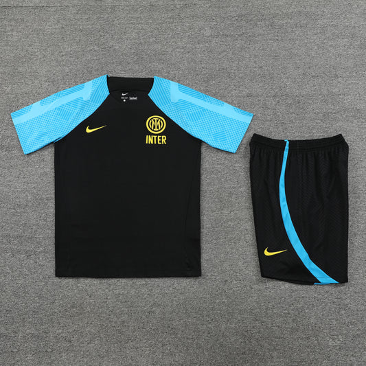 Inter Milan Shorts Set-Black and Blue