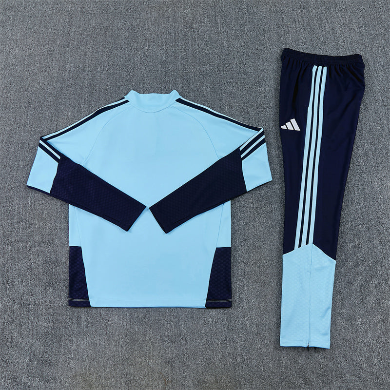 Argentina Tracksuit-Light Blue and Navy Blue
