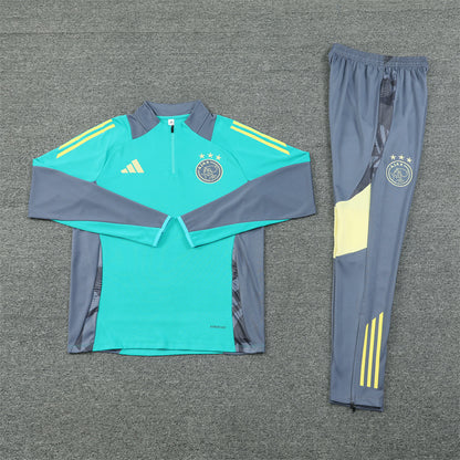 Ajax Tracksuit-Green and Grey