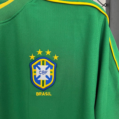Retro Brazil 1998 Goalkeeper Green
