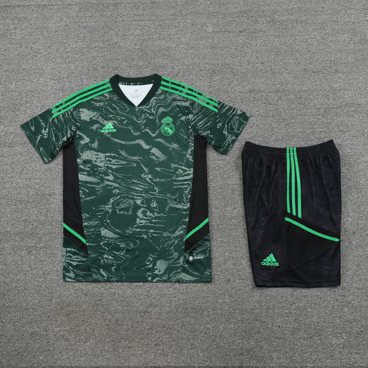 Real Madrid Shorts Set-Dark Green and Black