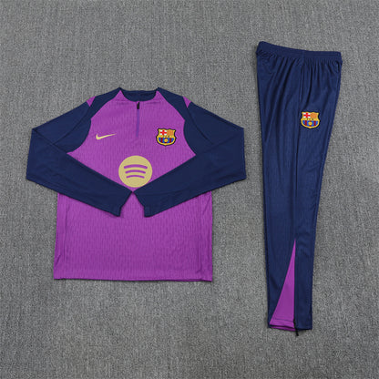 Barcelona Tracksuit-Purple and Navy Blue