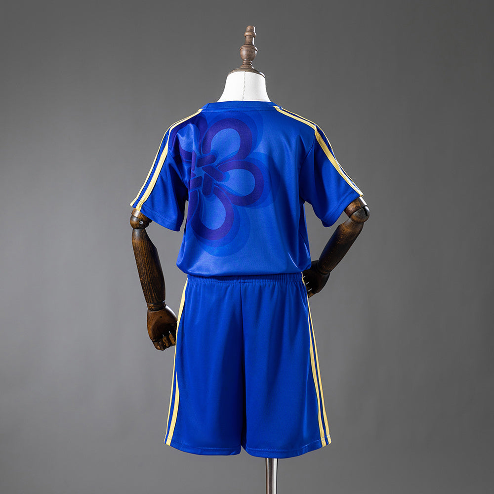 Real Madrid 25/26 Cultural Story - Blue Kids Kit Jersey