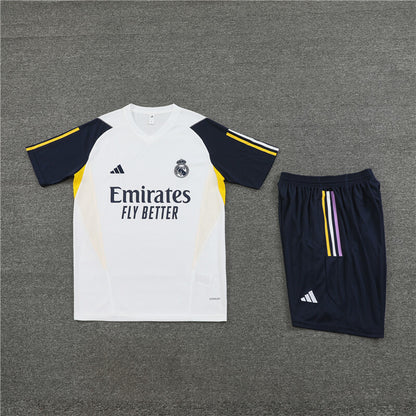 Real Madrid Shorts Set-White and Black