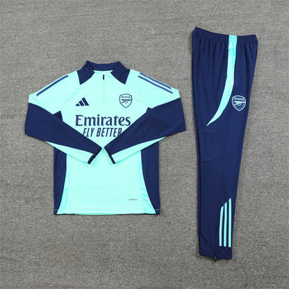Arsenal Tracksuit-Light Blue and Navy Blue