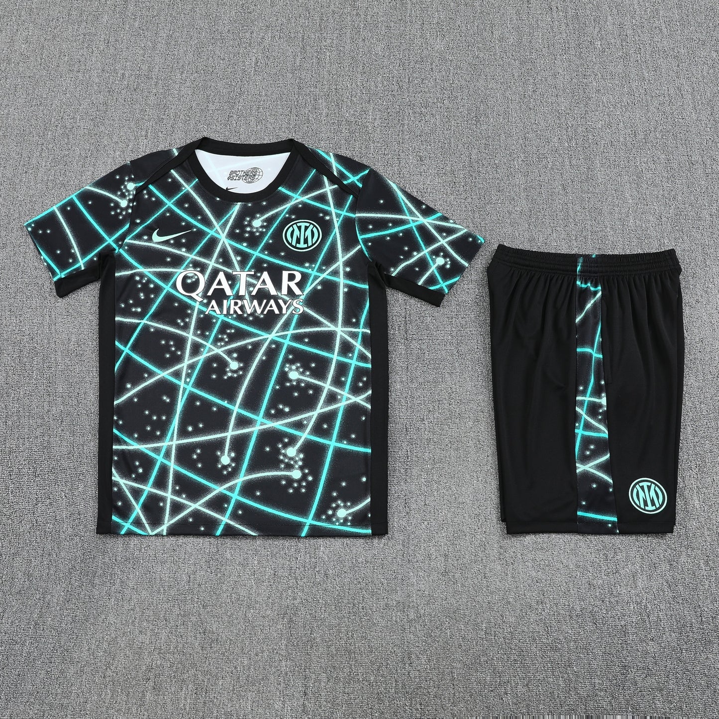 Inter Milan Shorts Set-Green and Black