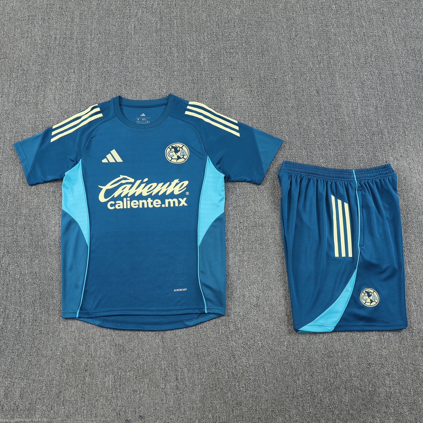 Club America Shorts Set-Blue