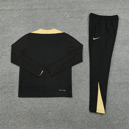 Barcelona Tracksuit-Cream and Black