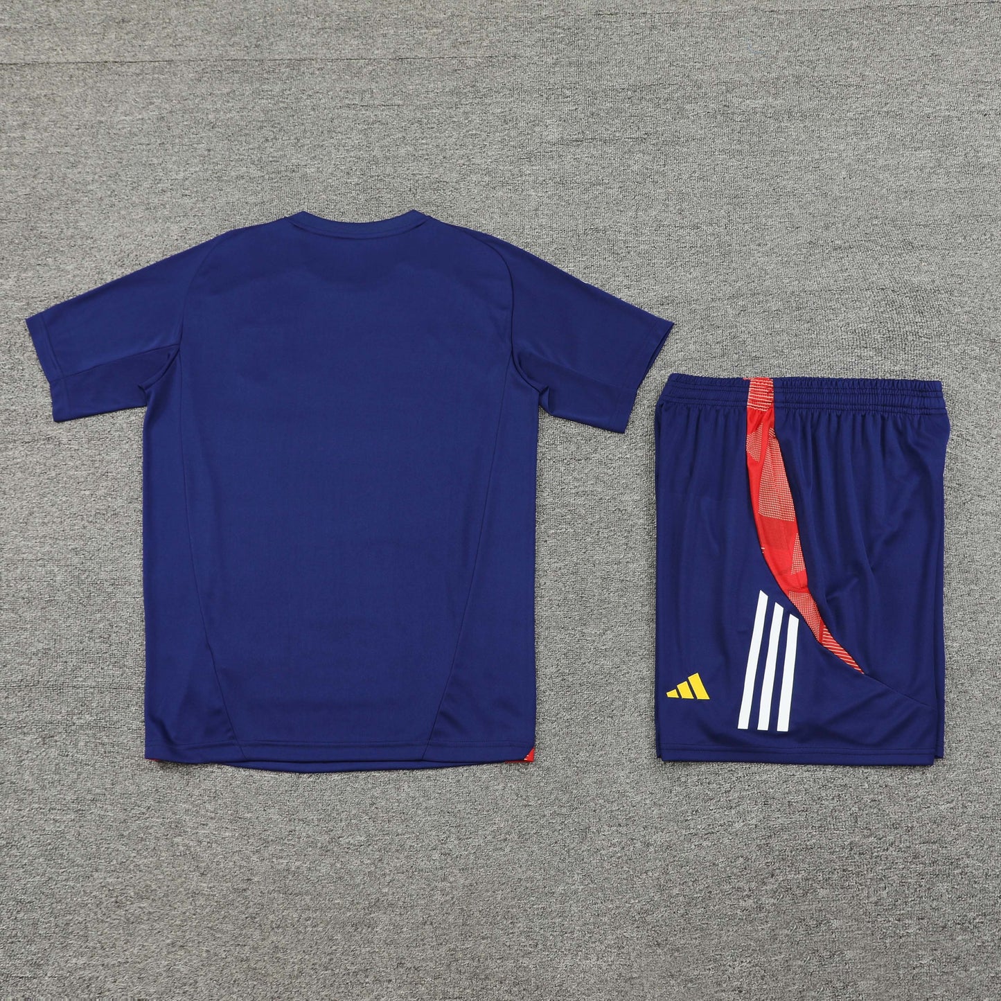 Spain Shorts Set-Navy Blue