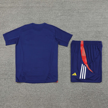 Spain Shorts Set-Navy Blue