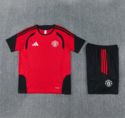 Manchester United Shorts Set-Red and Black
