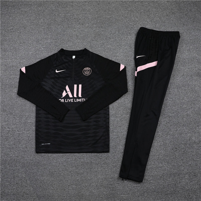 PSG Tracksuit-Black and Pink