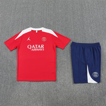 PSG Shorts Set-Red and Navy Blue