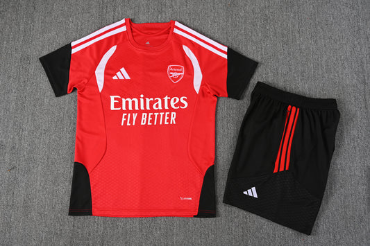 Arsenal Shorts Set-Red and Black