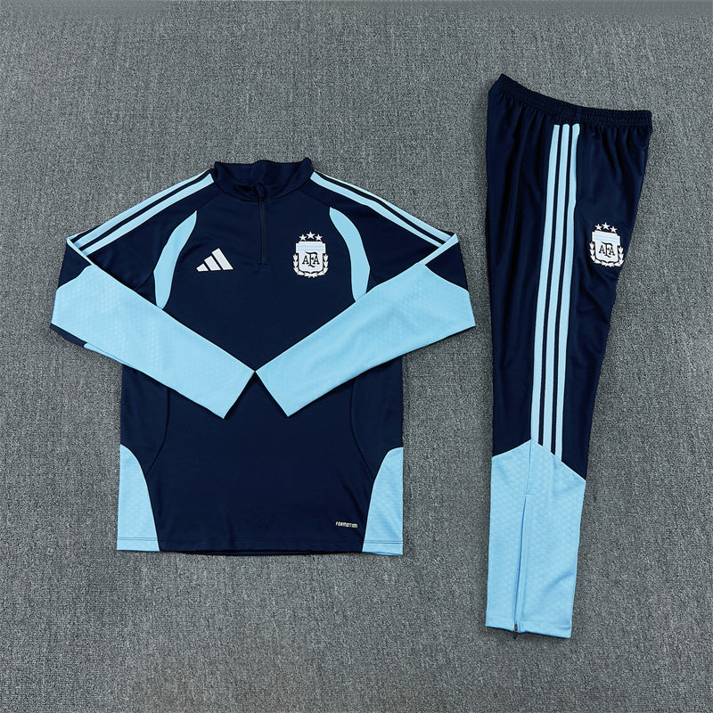 Argentina Tracksuit-Navy Blue and Light Blue