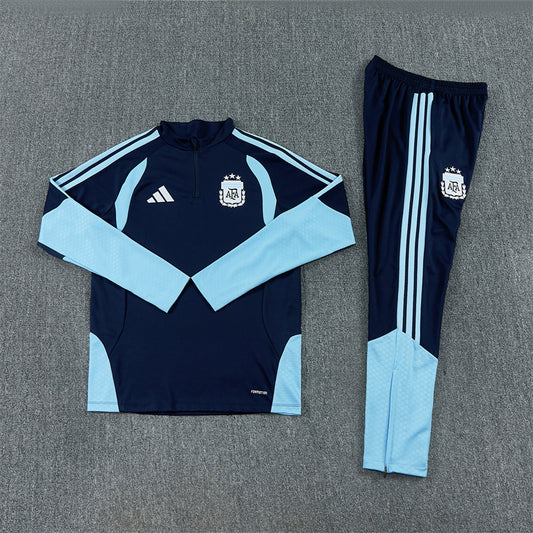 Argentina Tracksuit-Navy Blue and Light Blue