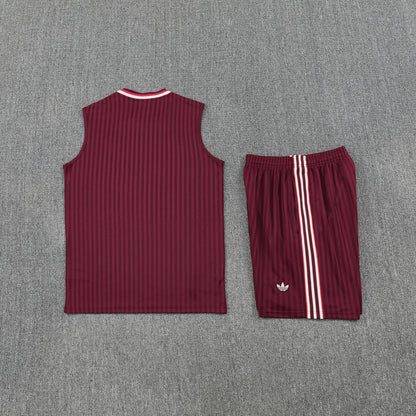 FC Bayern Munich Vest Set-Maroon
