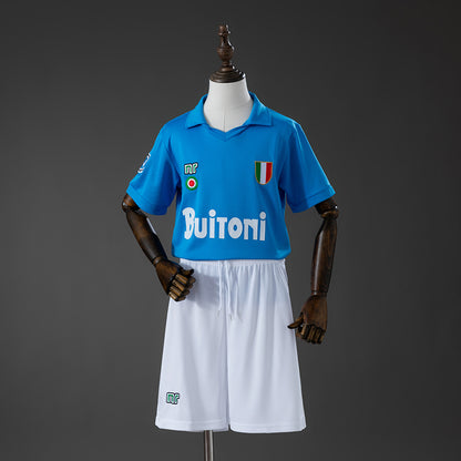 Napoli 87/88 Home Retro Kids Kit
