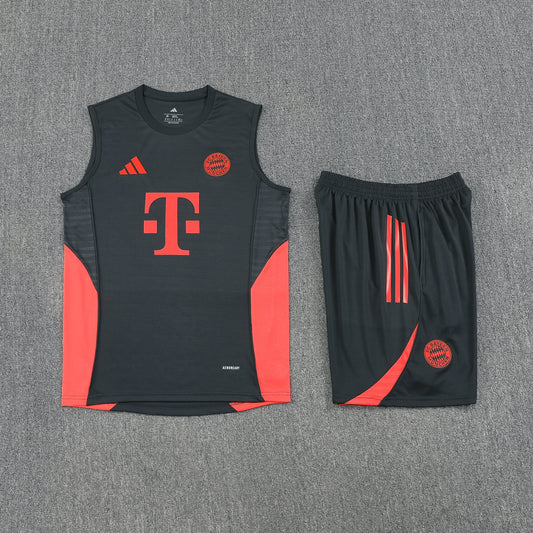 FC Bayern Munich Vest Set-Dark Grey and Orange
