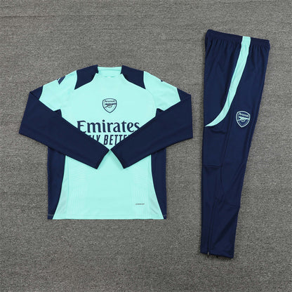 Arsenal Tracksuit-Light Blue and Navy Blue