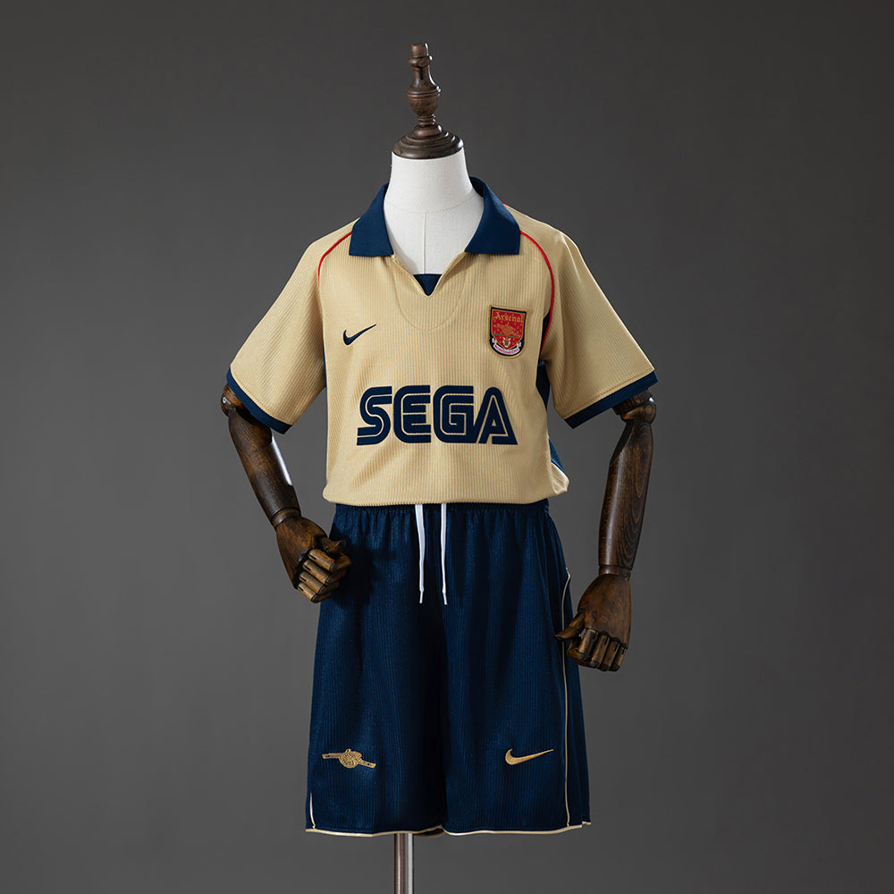 Arsenal 01/02 Away Retro Kids Kit