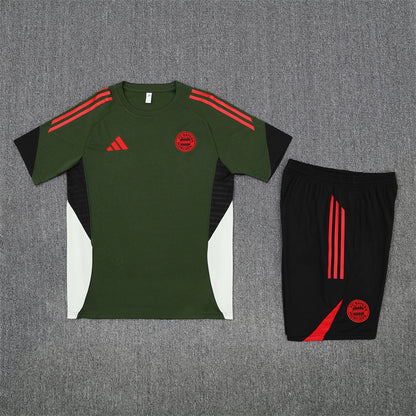 FC Bayern Munich Shorts Set-Dark Green and Black