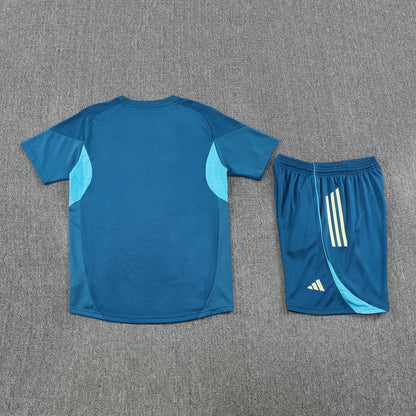 Club America Shorts Set-Blue