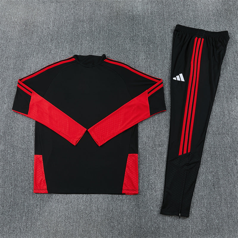 Ajax Tracksuit-Red and Black