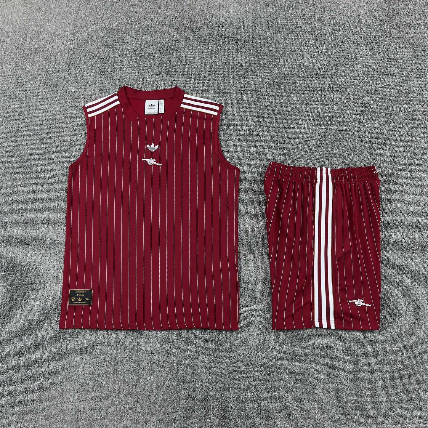 Liverpool Vest Set-Maroon