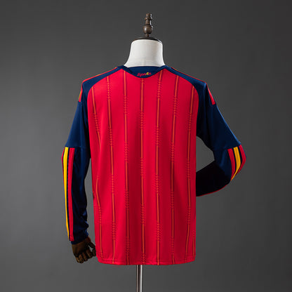 Spain 2026 Home 2-Star Champion Edition Long Sleeve