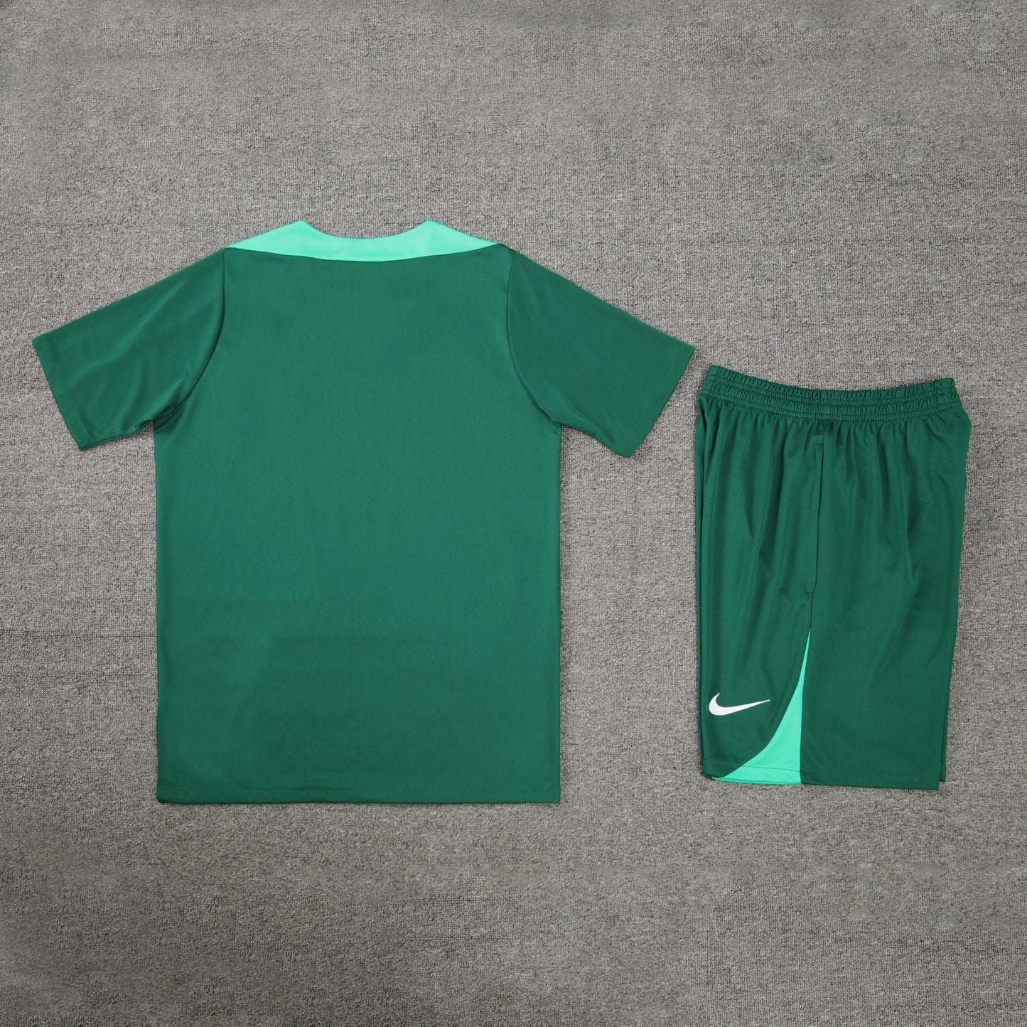 Portugal Shorts Set-Dark Green