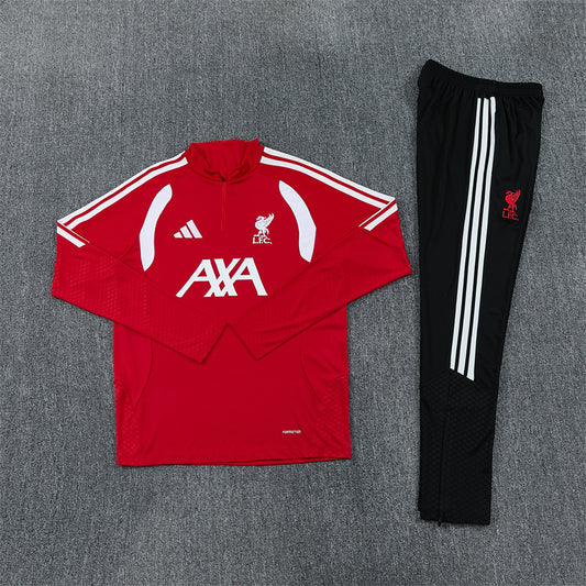 Liverpool Tracksuit-Red and Black