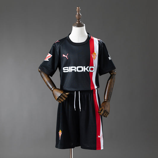 Sporting Gijon 25/26 Away Kids Kit Jersey