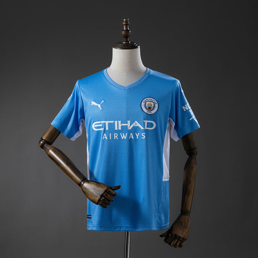 Manchester City 21/22 Home Retro Jersey
