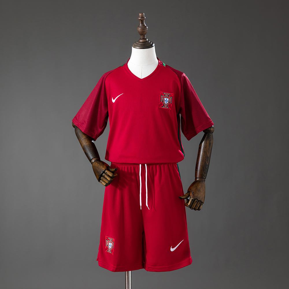 Portugal 16/17 Home Retro Kids Kit