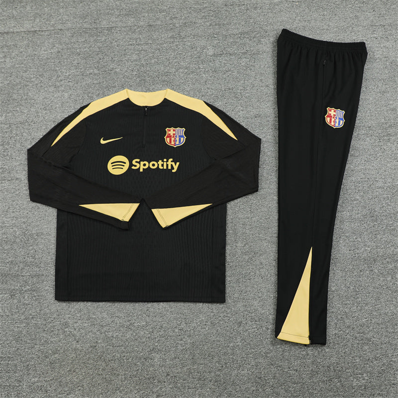 Barcelona Tracksuit-Cream and Black