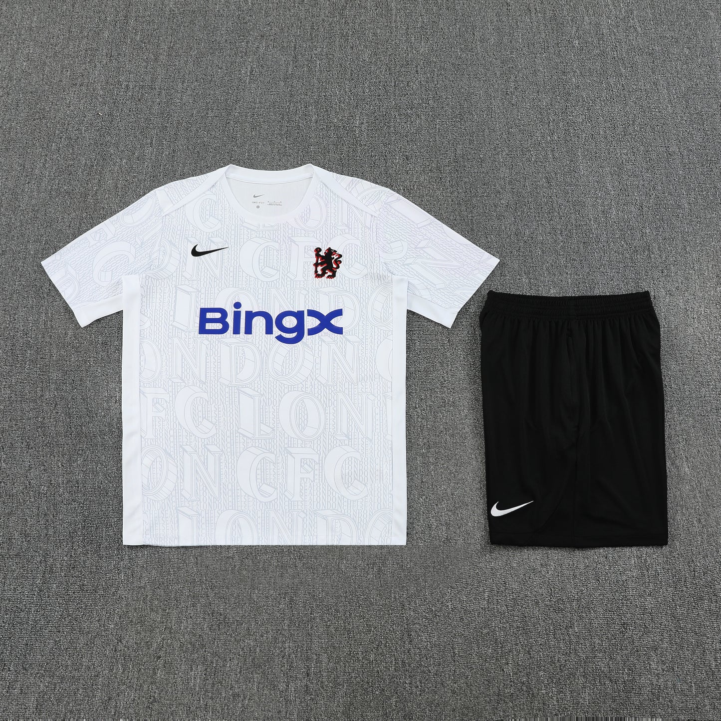 Chelsea Shorts Set-White and Black