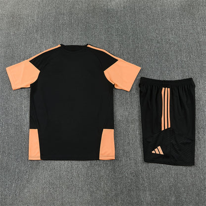 Arsenal Shorts Set-Black and Cream