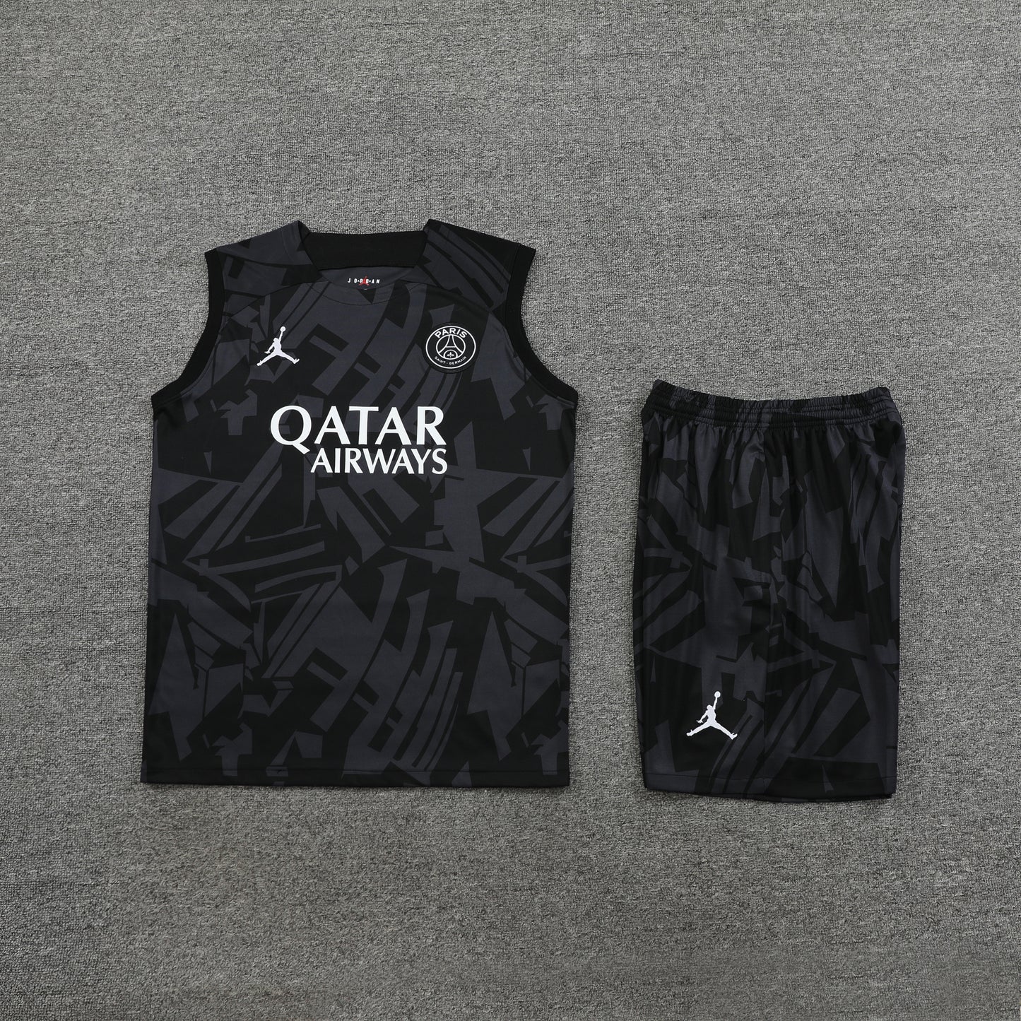 PSG Vest Set-Grey and Black