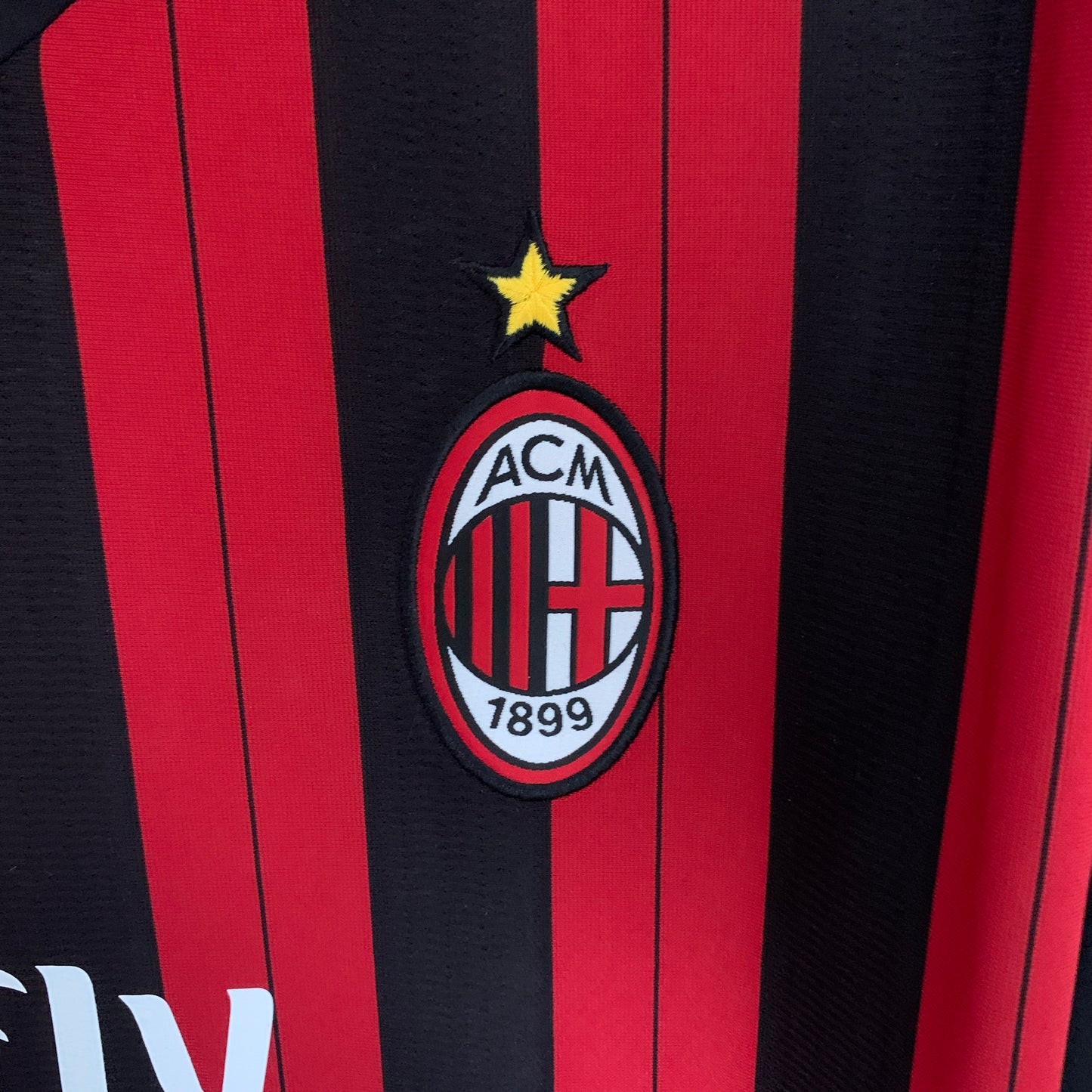Retro long sleeve AC13/14 Milan home