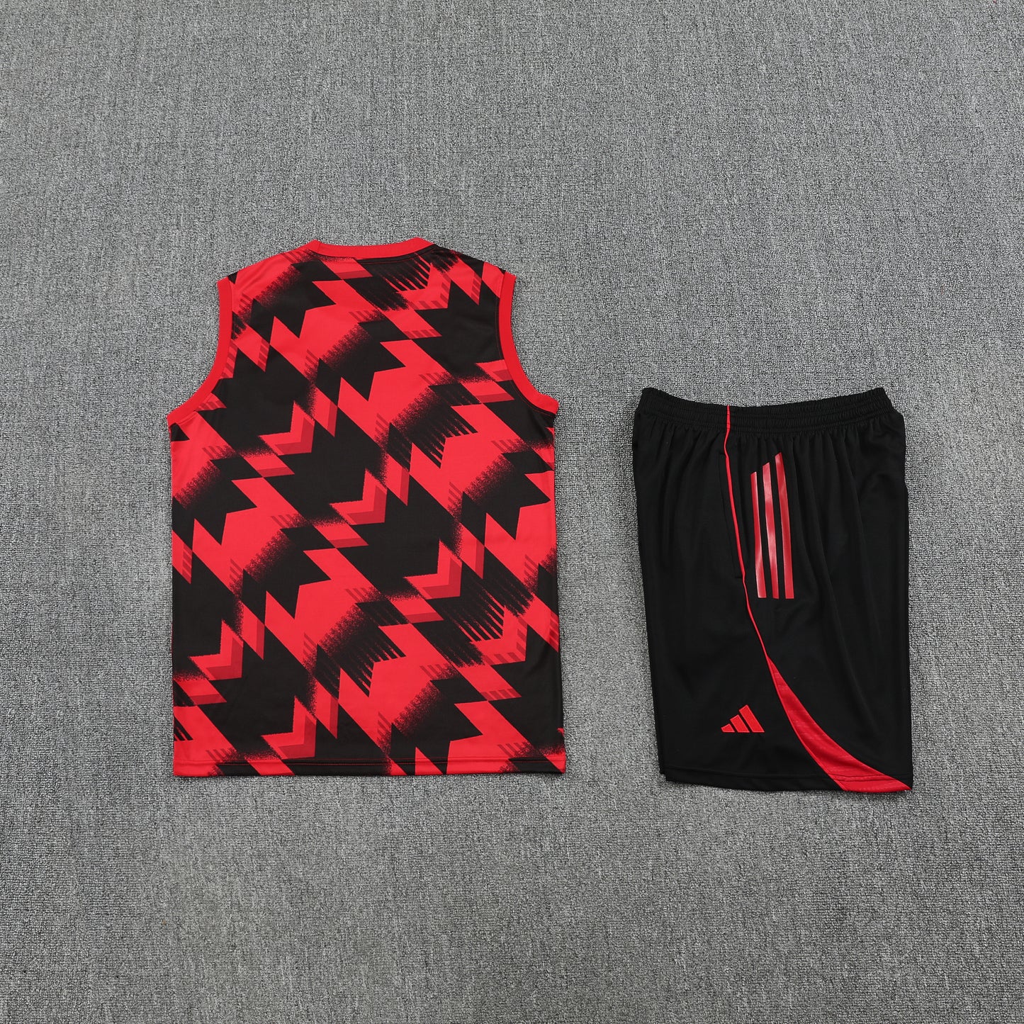 Manchester United Vest Set-Red and Black