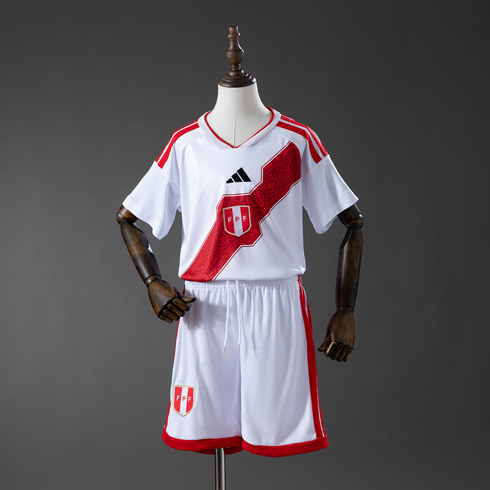 Peru 2026 Home Kids Kit Jersey