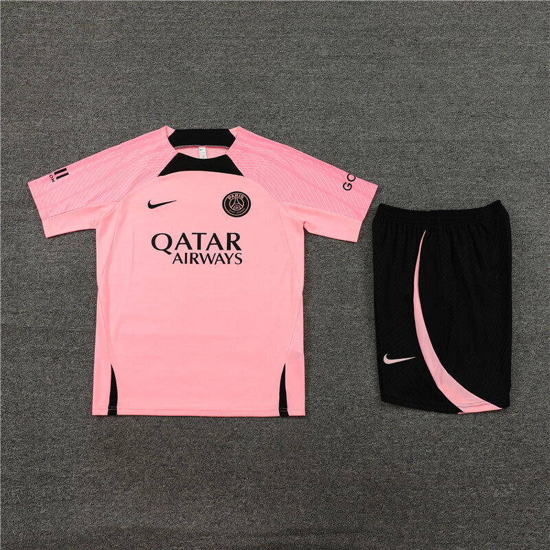 PSG Shorts Set - Pink & Black