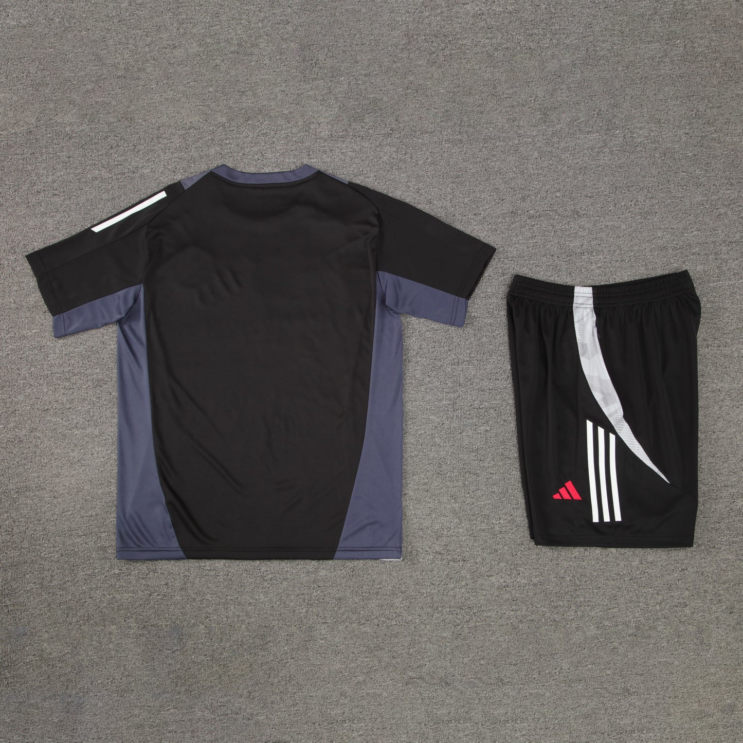 Manchester United Shorts Set-Black and Grey