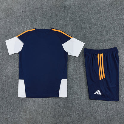 Real Madrid Shorts Set-Navy Blue and White