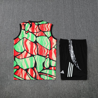 Arsenal Vest Set-Red, Green and Black