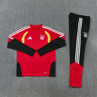 Germany Tracksuit-Red and Black