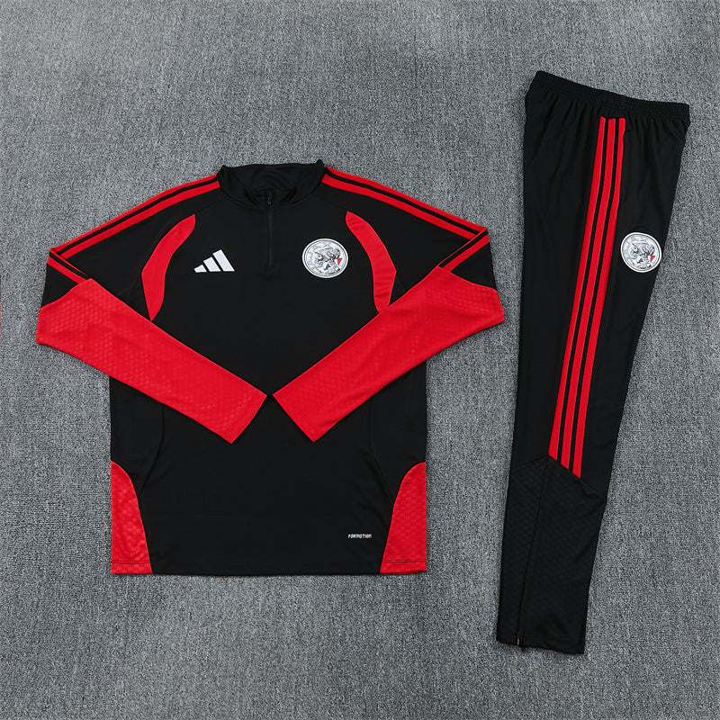Ajax Tracksuit-Red and Black