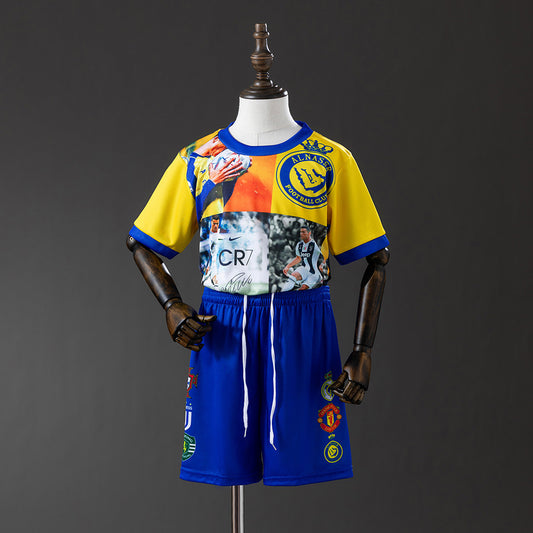 Ronaldo 25/26 special edition kids kit Jersey