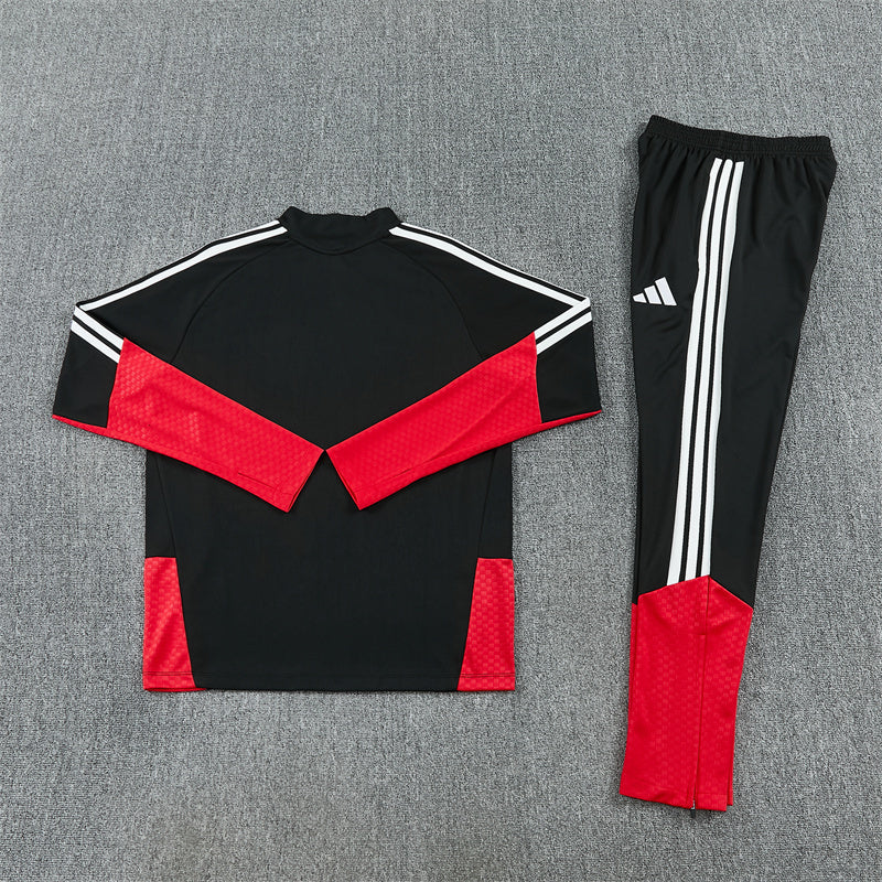 Germany Tracksuit-Black and Red